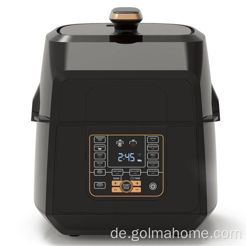 Multifunktionale Broil Slow Cooker Heißluftfritteuse